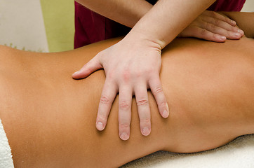 Image showing massage