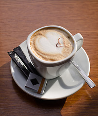 Image showing Cappuccino time