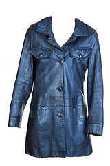 Image showing Women's leather jacket