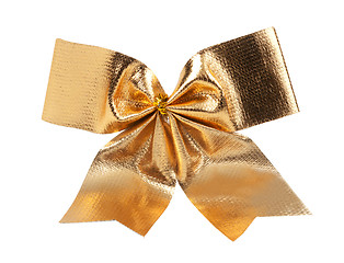 Image showing golden ribbon