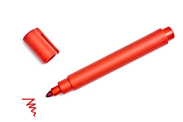 Image showing Red highlighter 