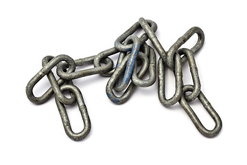 Image showing Chains closeup