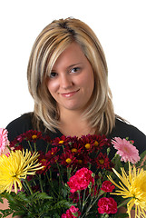 Image showing Flower Girl