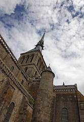 Image showing Mount Saint Michel monastery-detail