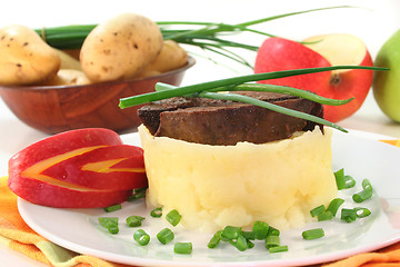 Image showing Fried liver