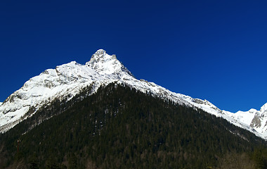 Image showing Caucasus Mountains. Belalakaya.