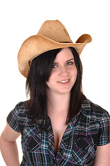 Image showing Pretty cowgirl.