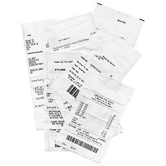 Image showing Receipts