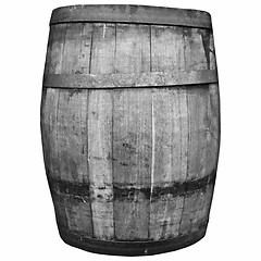 Image showing Wine or beer barrel cask