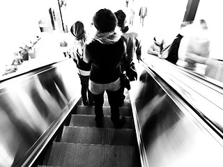 Image showing Escalator