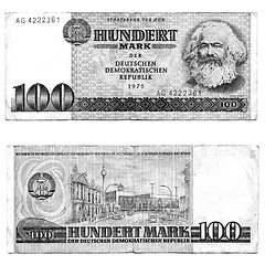 Image showing DDR banknote