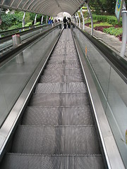 Image showing Escalator