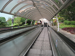 Image showing Escalator