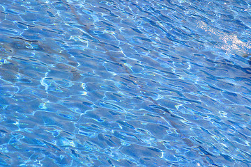 Image showing bright blue water background