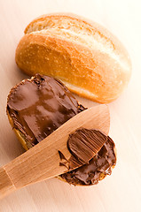 Image showing Bread with chocolate