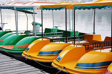 Image showing Tour boats