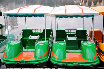 Image showing Tour boats