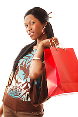 Image showing Woman Shopping