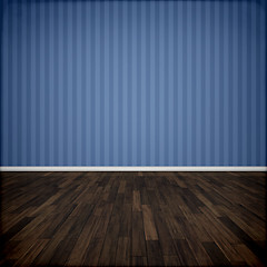 Image showing blue room