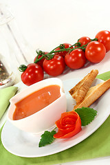 Image showing Tomato Cream Soup