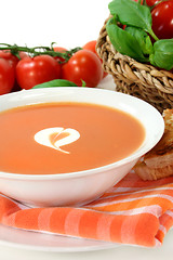 Image showing Tomato Cream Soup