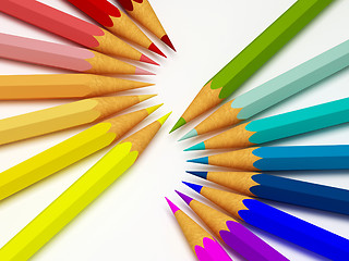 Image showing pencil background