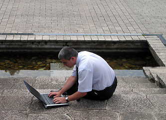 Image showing Computer addiction