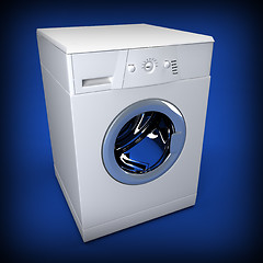 Image showing 3d washing background