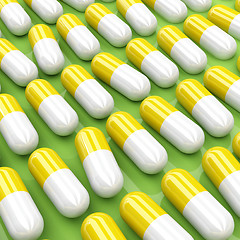 Image showing pills background