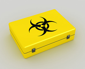 Image showing biohazard background