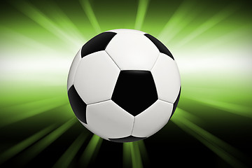 Image showing soccer background