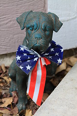 Image showing Boxer Dog Statue