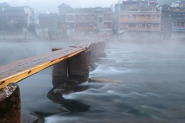 Image showing China river landscape