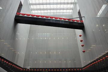 Image showing Chinese modern building interior