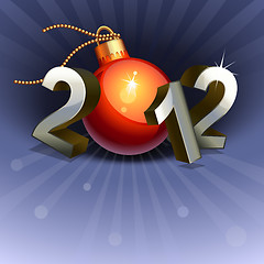 Image showing New year 2012