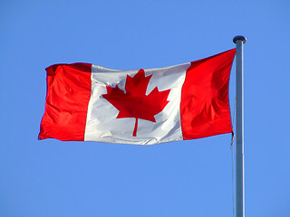 Image showing Canada flag