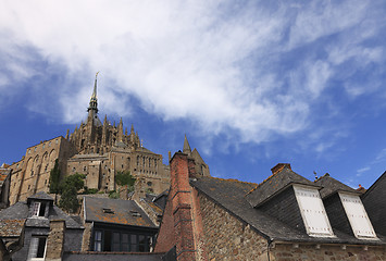 Image showing Mont Saint Michel skylines