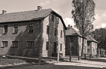 Image showing Auschwitz Birkenau concentration camp.