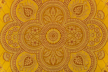 Image showing Oriental ornamented textile