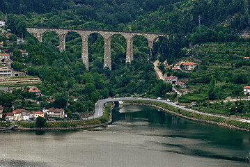 Image showing Douro Valley - Town Oliveira do Douro