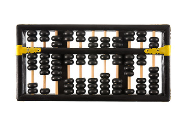 Image showing Old wooden abacus