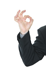 Image showing Man giving okay sign