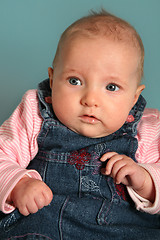 Image showing Baby in studio