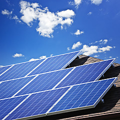 Image showing Solar panels