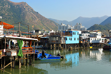 Image showing Tai O fishing village in Hong Kong