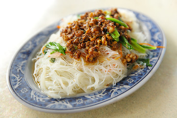 Image showing rice vermicelli in Taiwan style