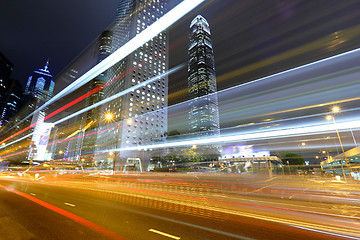 Image showing Hong Kong at night