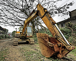 Image showing bulldozer