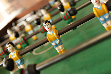 Image showing table football man