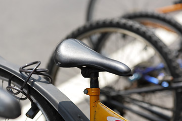 Image showing bicycle seat